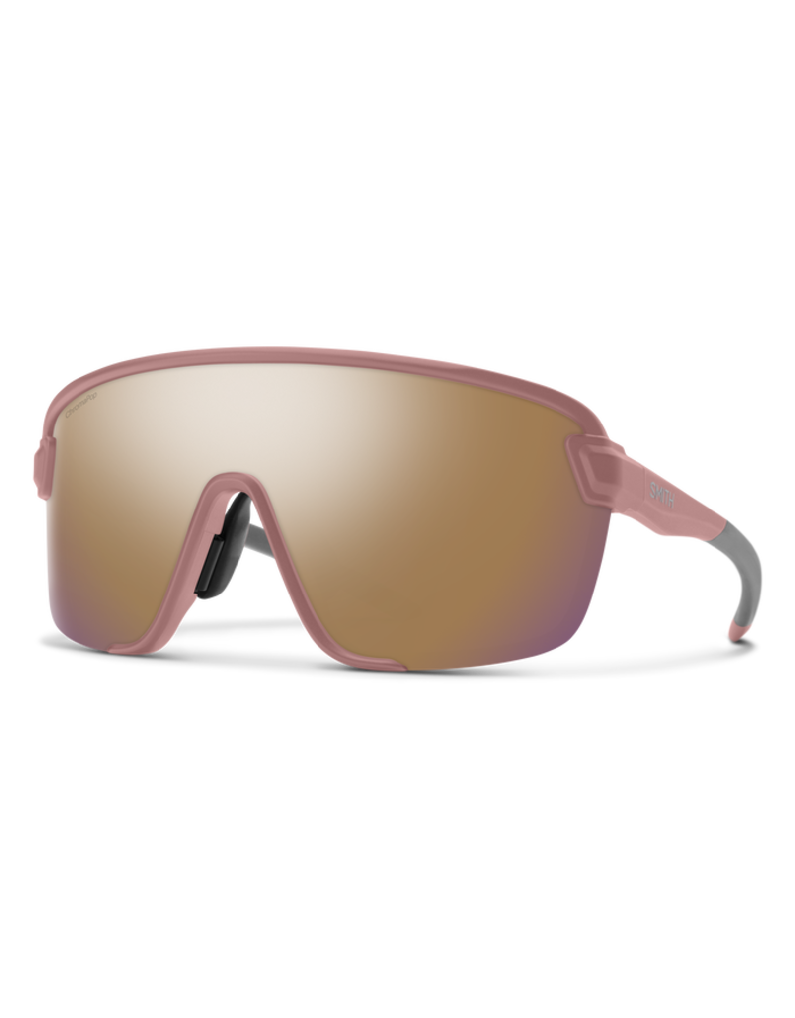 Smith Optics Smith Bobcat B4BC Chalk Rose ChromaPop Rose Gold Mirror
