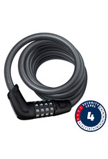 Abus, Tresor 6512C, Cable Lock, Combo, 12mm, 180cm, 5.9', Black