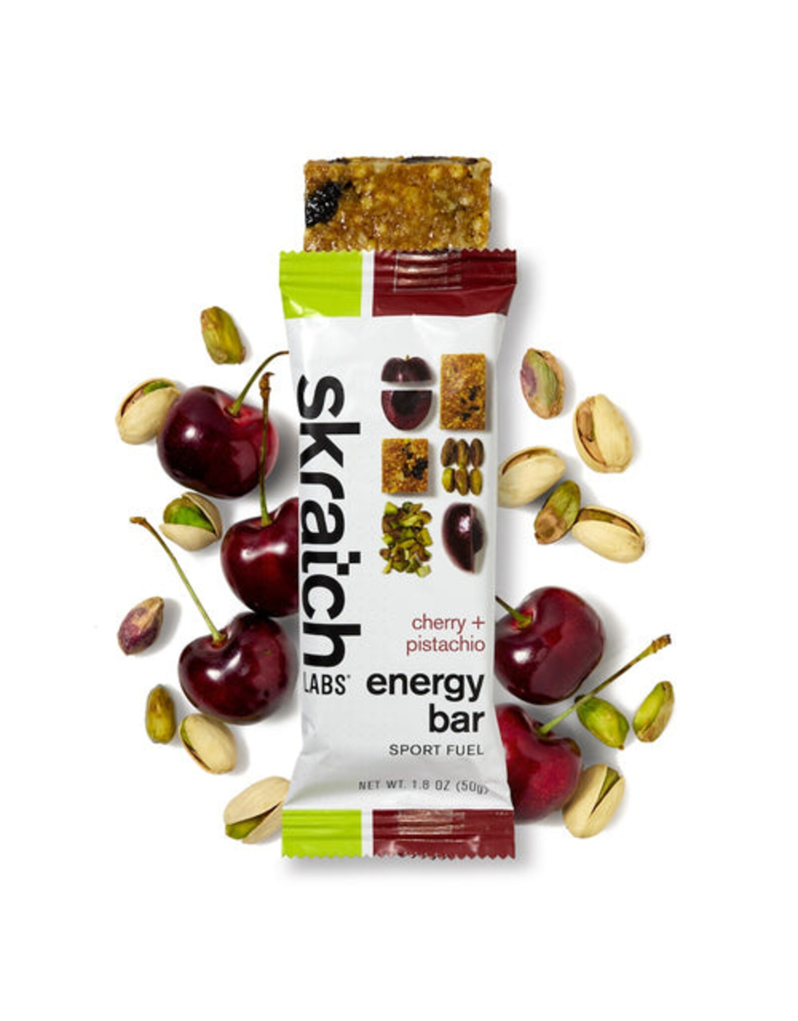 Skratch Labs Skratch Labs - Energy Bar: Cherry + Pistachio