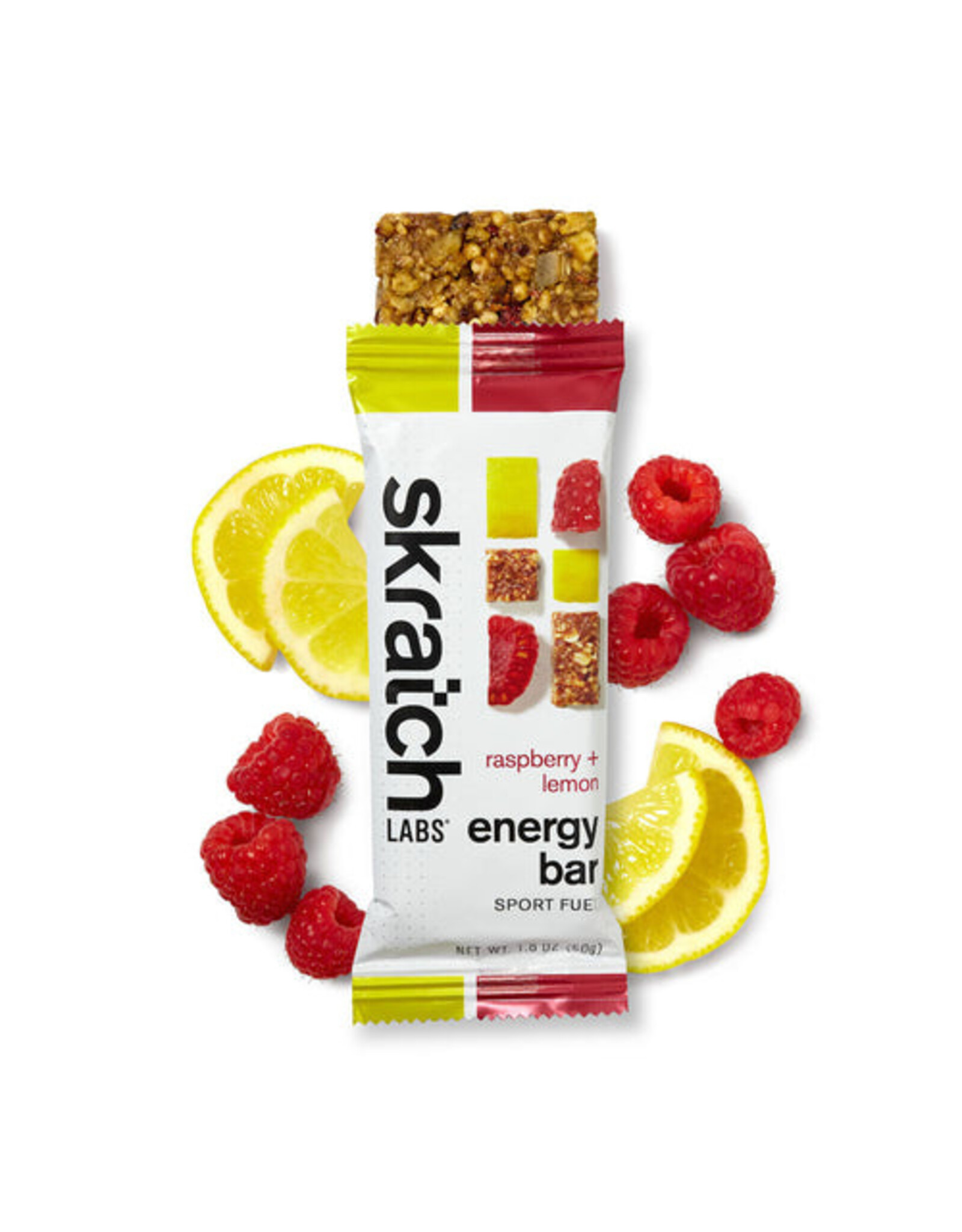 Skratch Labs Skratch Labs - Energy Bar: Raspberry + Lemon