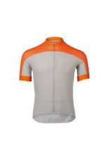 POC POC W's Essential Road Logo Zink Orange/Granite Grey MED