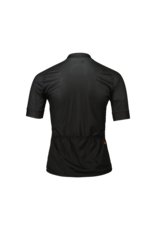 POC POC W's Essential Road Logo Jersey Uranium Black/Hydrogen White LRG