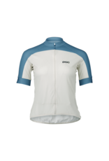 POC POC W's Essential Road Logo Jersey Okenite Off-White/Calcite Blue MED