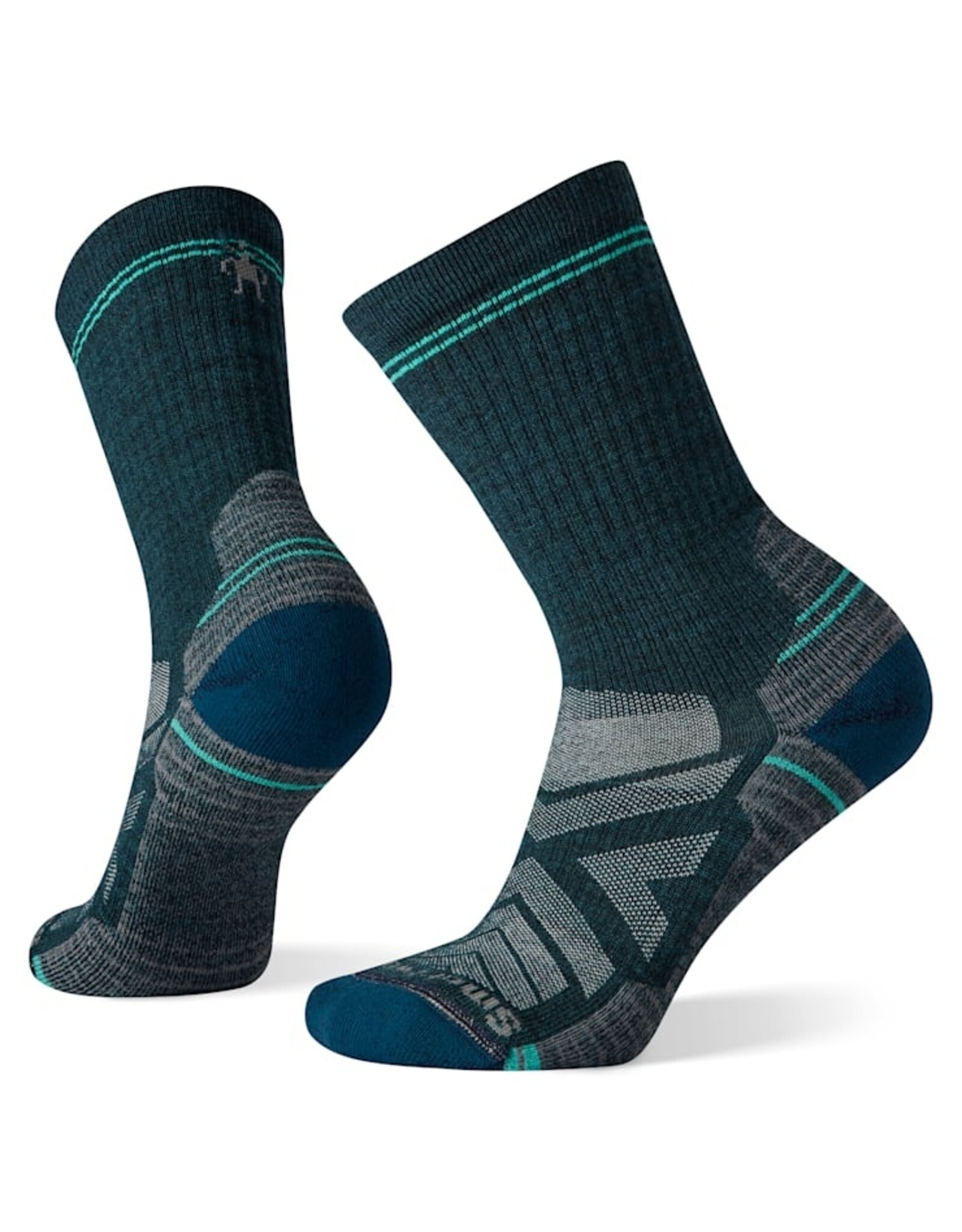 Smartwool Smartwool Women's Hike Targeted Cushion Mid Crew Socks TWILIGHT BLUE S
