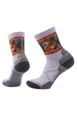 Smartwool Smartwool Women's Hike Light Cushion Squirrely Crew Socks PURPLE ECLIPSE S