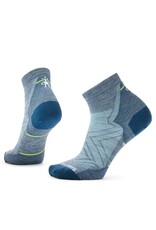 Smartwool Smartwool Women's Run Zero Cushion Ankle Socks PEWTER BLUE L