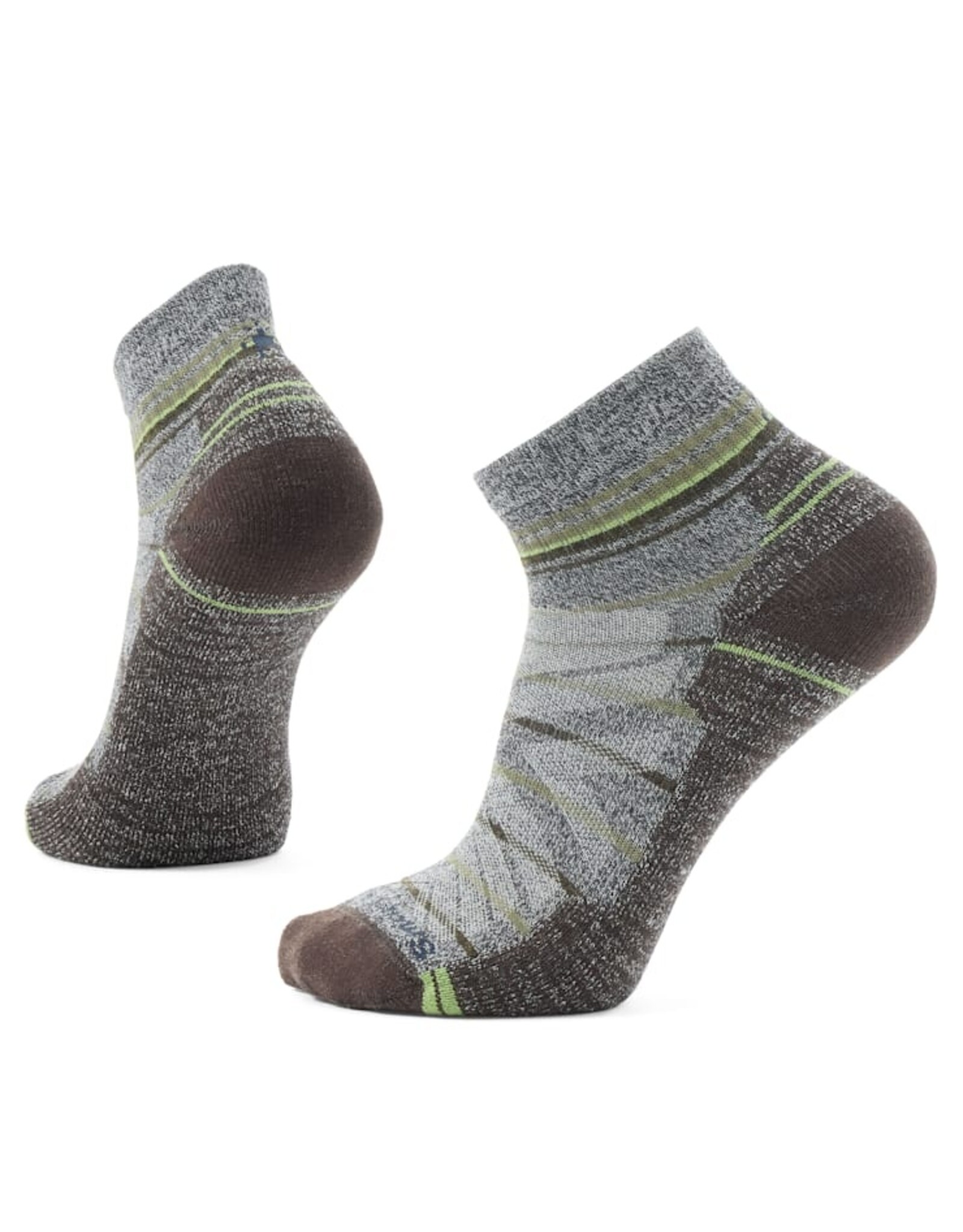 Smartwool Smartwool Hike Light Cushion Pattern Ankle Socks ASH-CHARCOAL L