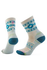 Smartwool Smartwool Women's Hike Light Cushion Retro Floral Mid Crew Socks CHARCOAL M