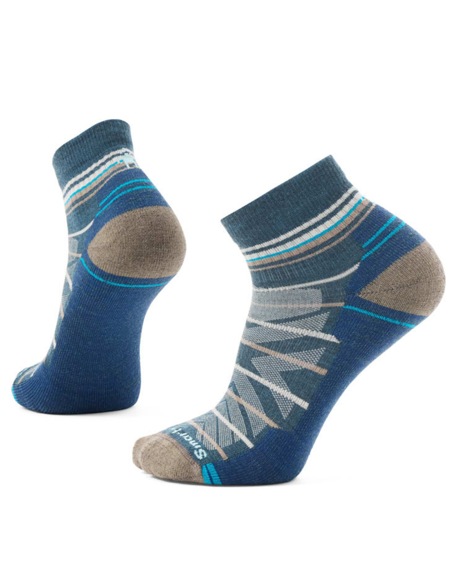 Smartwool Smartwool Hike Light Cushion Pattern Ankle Socks TWILIGHT BLUE L