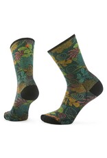 Smartwool Smartwool Bike Zero Cushion Aloha Forest Print Crew Socks TWILIGHT BLUE L