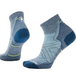 Smartwool Smartwool Women's Run Zero Cushion Ankle Socks PEWTER BLUE S