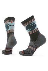 Smartwool Smartwool Women's Trail Run Targeted Cushion Sunset Trail Crew Socks CHARCOAL M