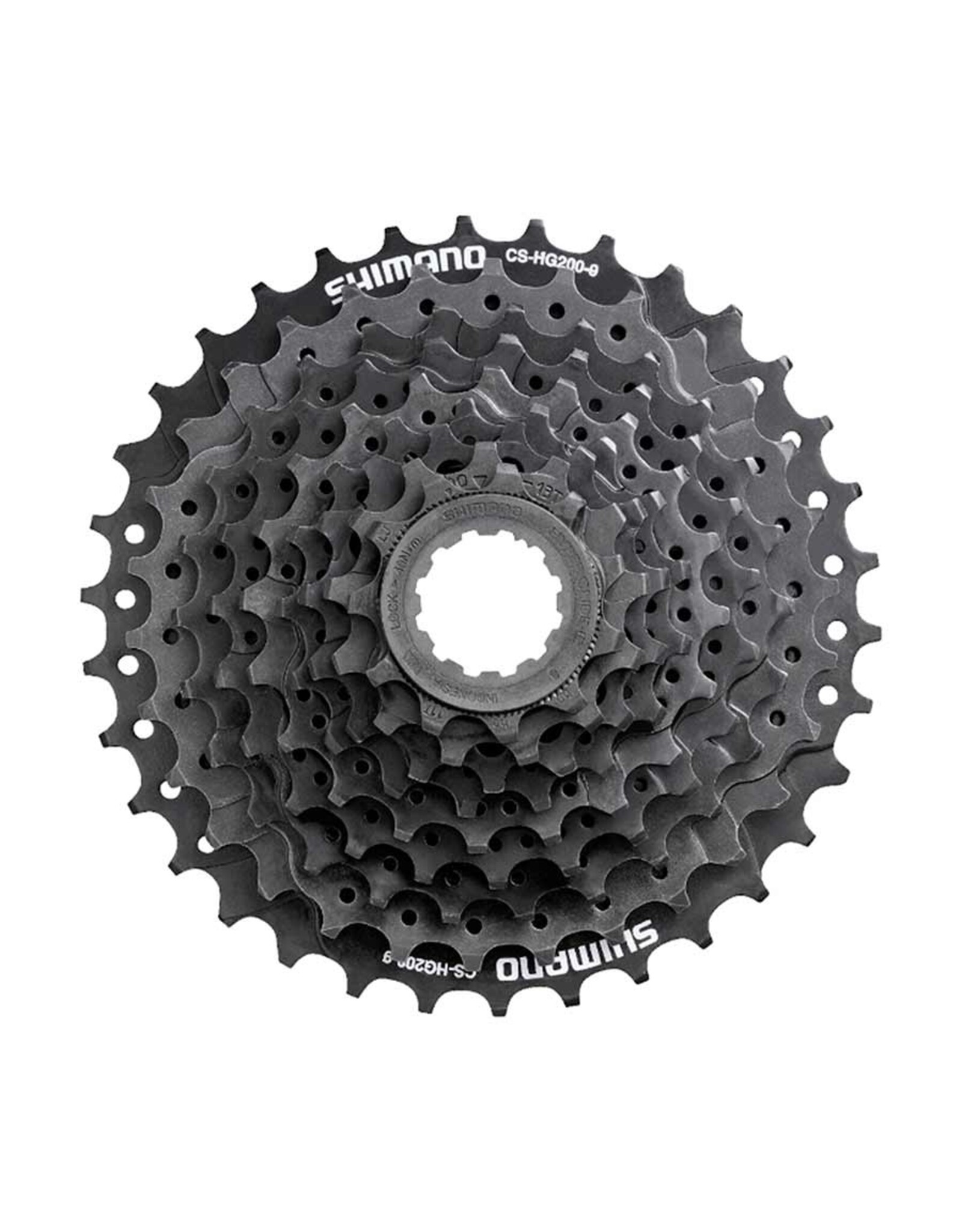 SHIMANO Shimano, CS-HG200-9, 9sp. cassette, 11-13-15-17-20-23-26-30-34T