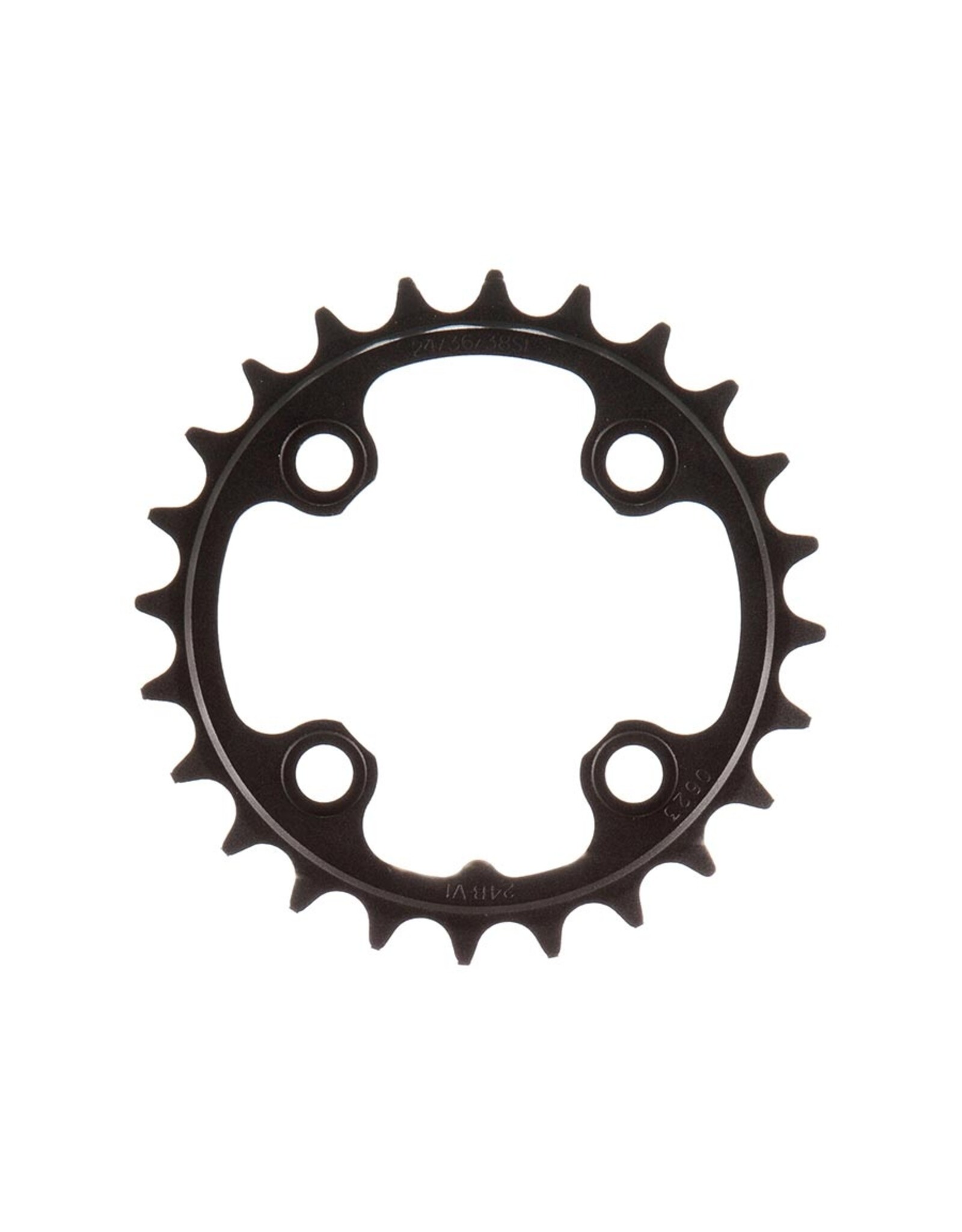 Truvativ Truvativ, 24T, 9 sp, BCD 64mm, 4-Bolt, Inner Chainring, For MTB triple, Aluminum, Black, 11.6215.093.000