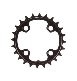 Truvativ Truvativ, 24T, 9 sp, BCD 64mm, 4-Bolt, Inner Chainring, For MTB triple, Aluminum, Black, 11.6215.093.000