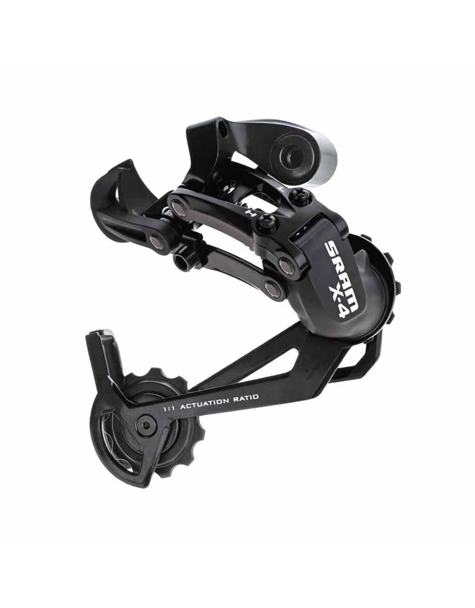 SRAM SRAM, X4, Rear derailleur, 7/8/9 sp, Long cage, Black