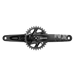 SRAM SRAM, NX Eagle DUB, Crankset, Speed: 12, Spindle: 28.99mm, BCD: Direct Mount, 32, DUB, 175mm, Black, MTB