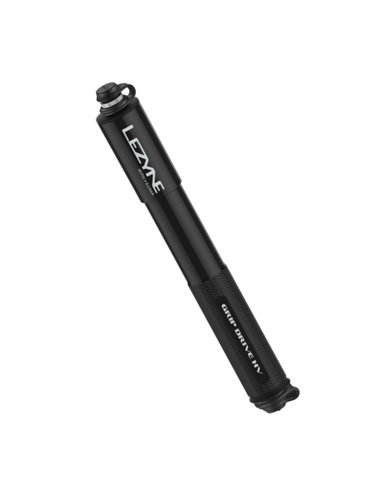 Lezyne Lezyne, Grip Drive HV, Pump, 231mm, 90psi, Multivalve, Black