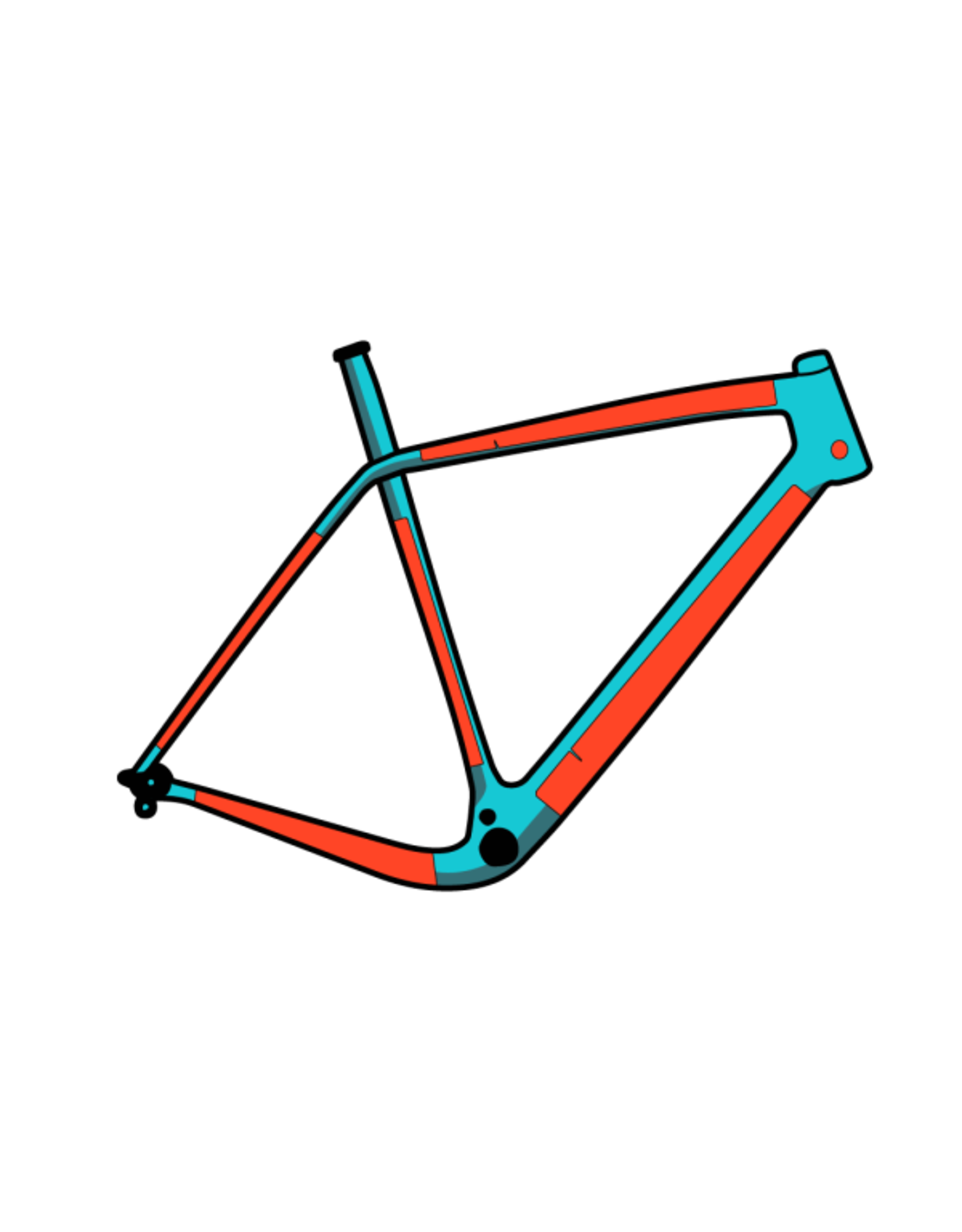 RideWrap RideWrap, Covered Road & Gravel, Protective Wrap Kit, Gloss Clear