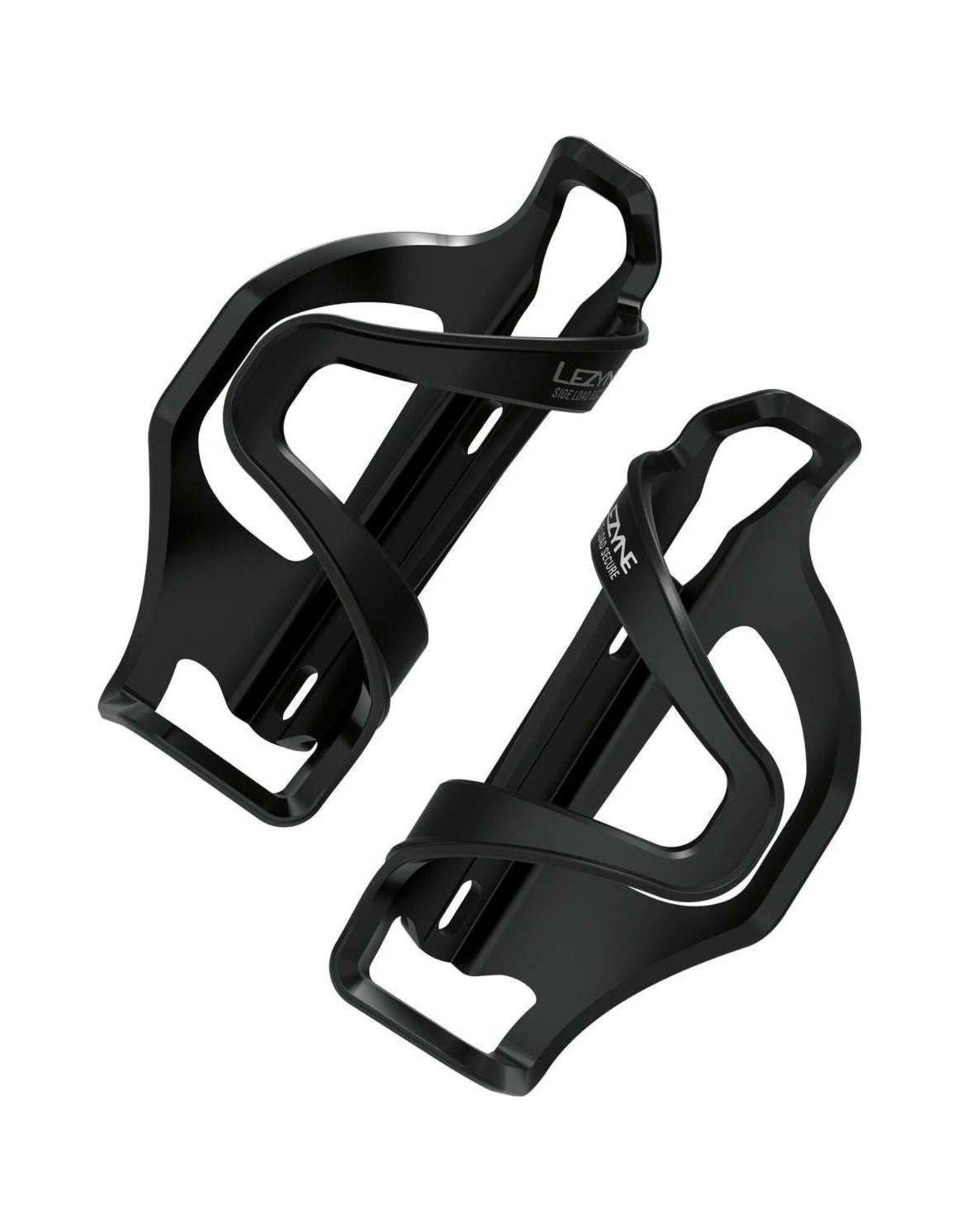 Lezyne Lezyne, Flow Side Load, Bottle Cage, Composite, 1 right, 1 left loading, Black 48g, Pair