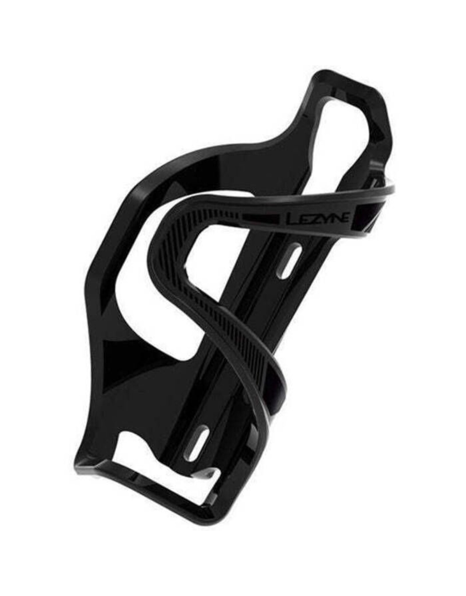 Lezyne Lezyne, Flow Side Load, Bottle Cage, Composite, Left loading, Black, 48g