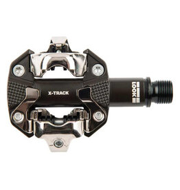 Look Look, X-Track, MTB Clipless Pedals, Aluminum body, Cr-Mo axle, 9/16'', Black