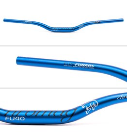 Chromag Chromag  Handlebars Fubars FU40 31.8mm Clamp 40mm Rise 800mm Wide Blue
