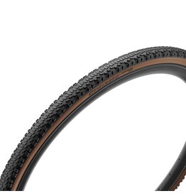 Pirelli Pirelli, Cinturato GRAVEL RC, Gravel Tire, 700x45C, Folding, Tubeless Ready, SpeedGrip, TechWALL+, 127TPI, Tanwall