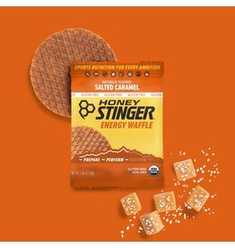 Honey Stinger Honey Stinger, Organic Gluten Free Waffles, Bars, Salted caramel