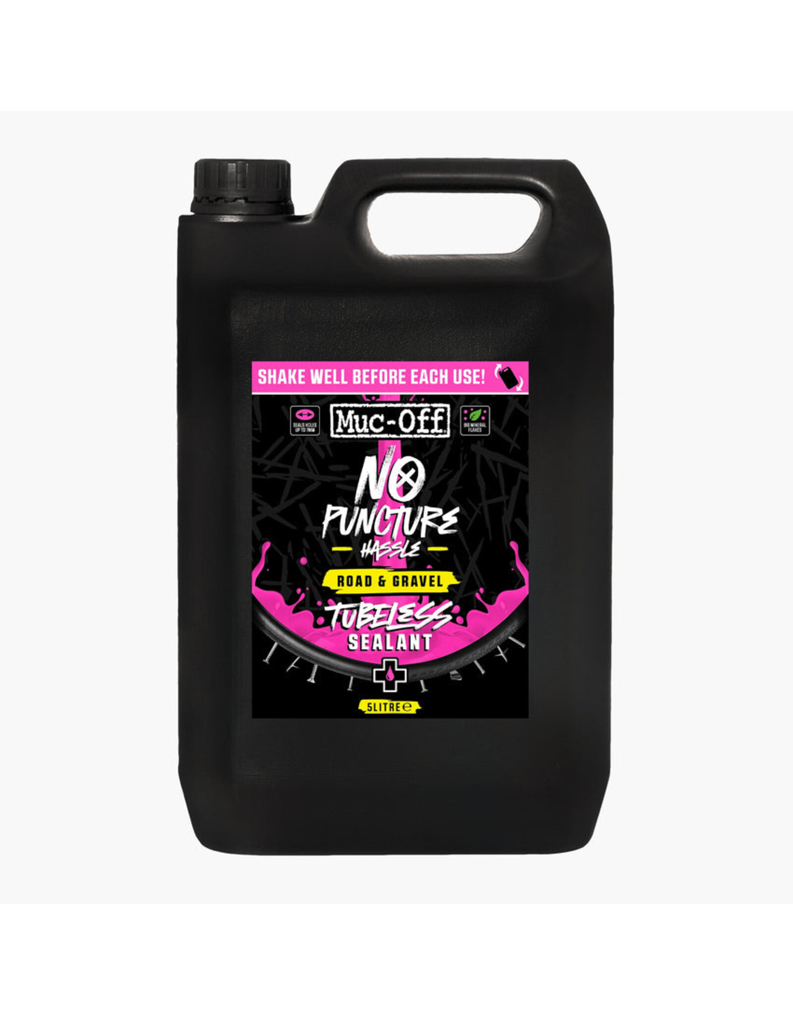 Muc-Off Muc-Off, No Puncture Hassle Tubeless Sealant, 5L