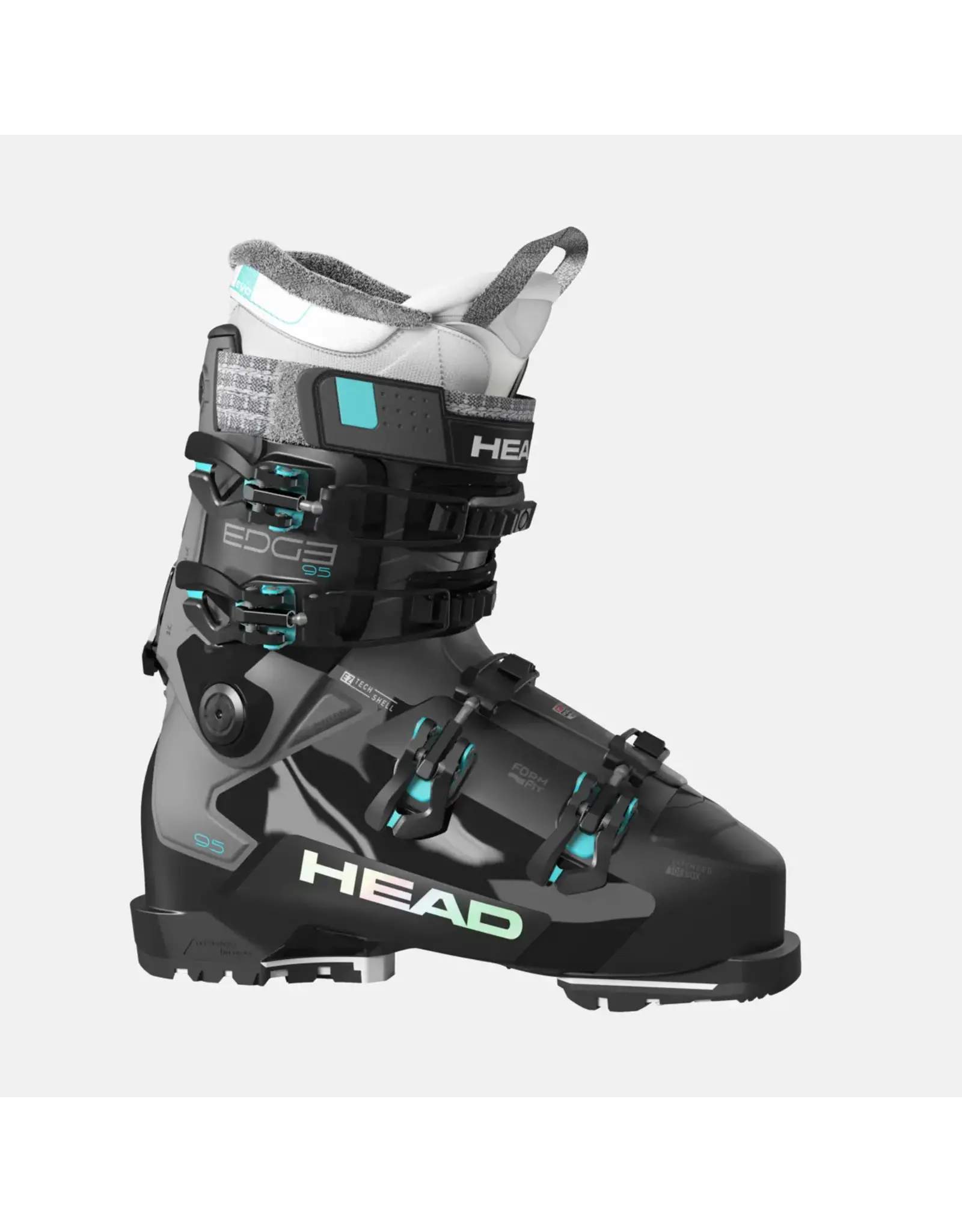 Head HEAD EDGE 95 W HV GW BLACK/TURQUOISE F24