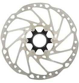 SHIMANO Shimano ROTOR FOR DISC BRAKE, SM-RT64, DEORE, L 203MM, W/LOCK RING (EXTERNAL SPLINE TYPE)