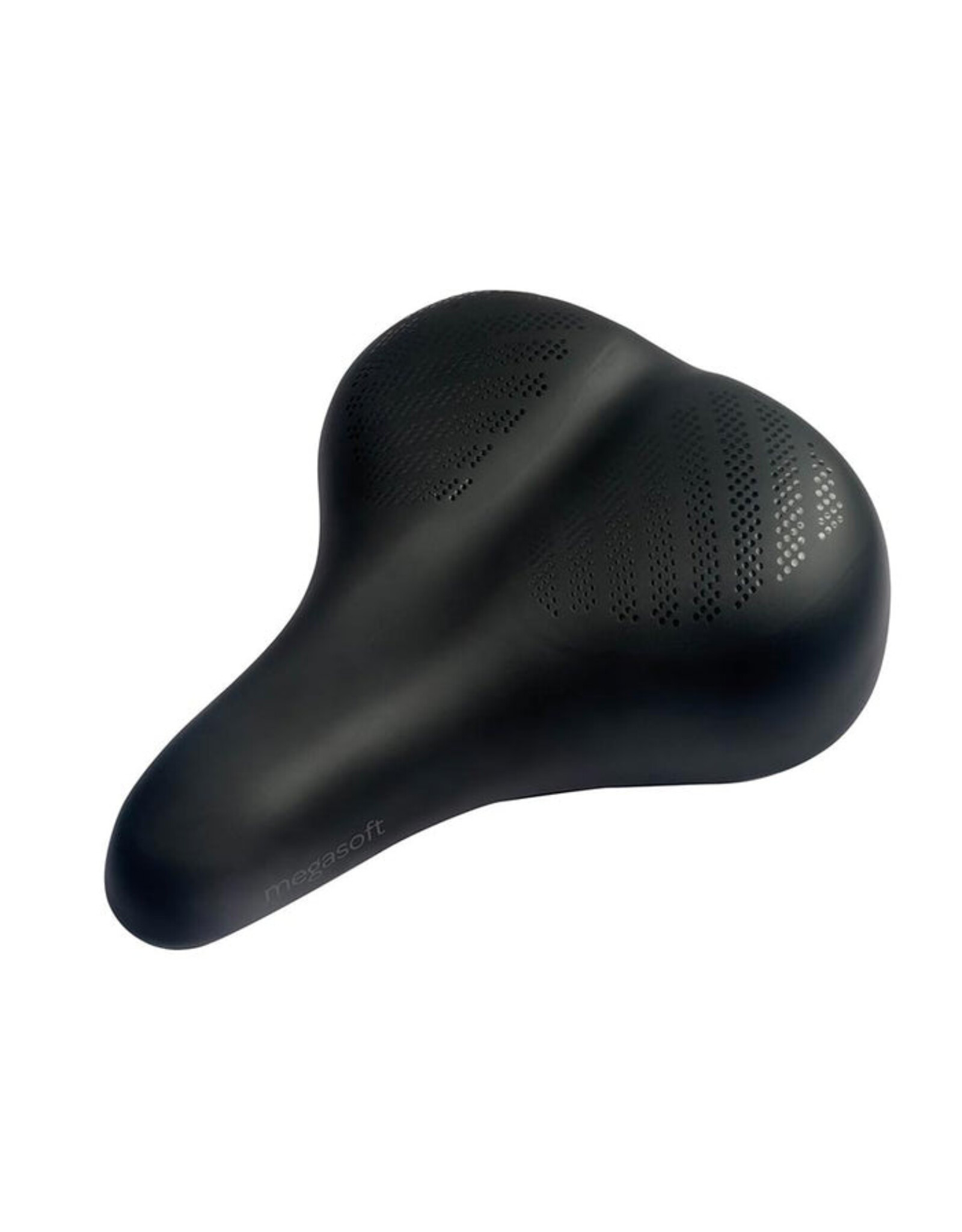 Megasoft, C225 Cruiser, Saddle, 265 x 225mm, Unisex, 643g, Black