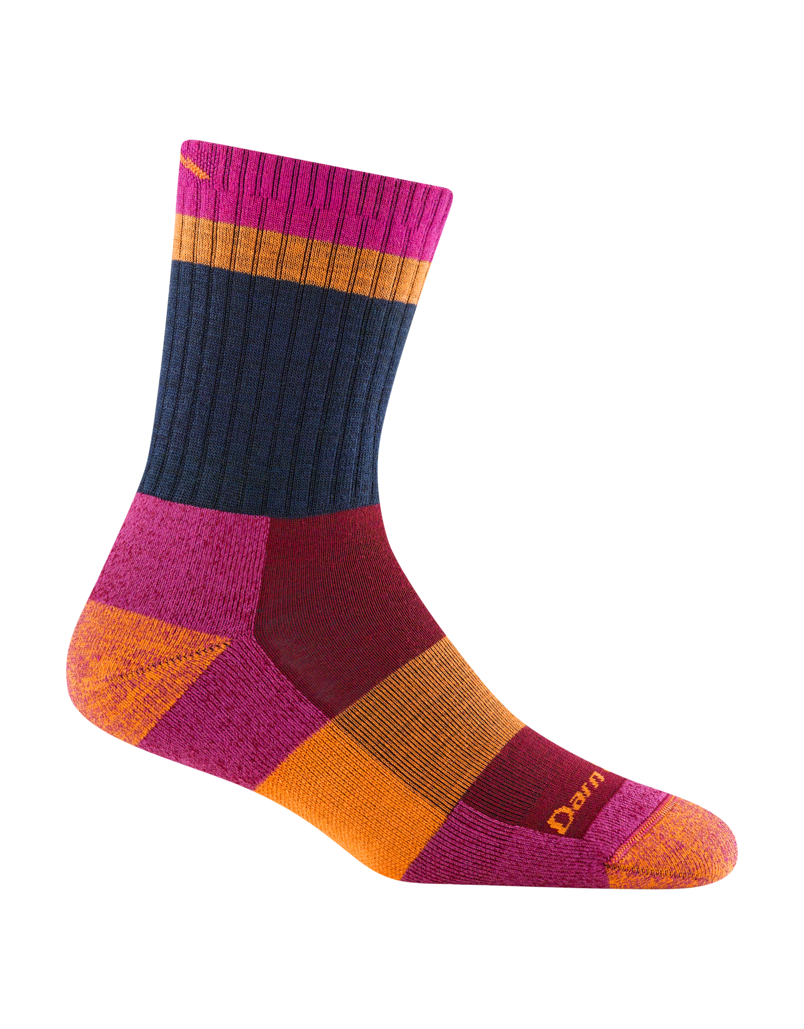 Darn Tough Socks Darn Tough Women's Hike/Trek Heady Betty Micro Crew Lightweight with Cushion Clover Small