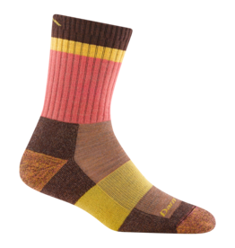 Darn Tough Socks Darn Tough Women's Hike/Trek Hiker Micro Crew Midweight with Cushion Earth Medium