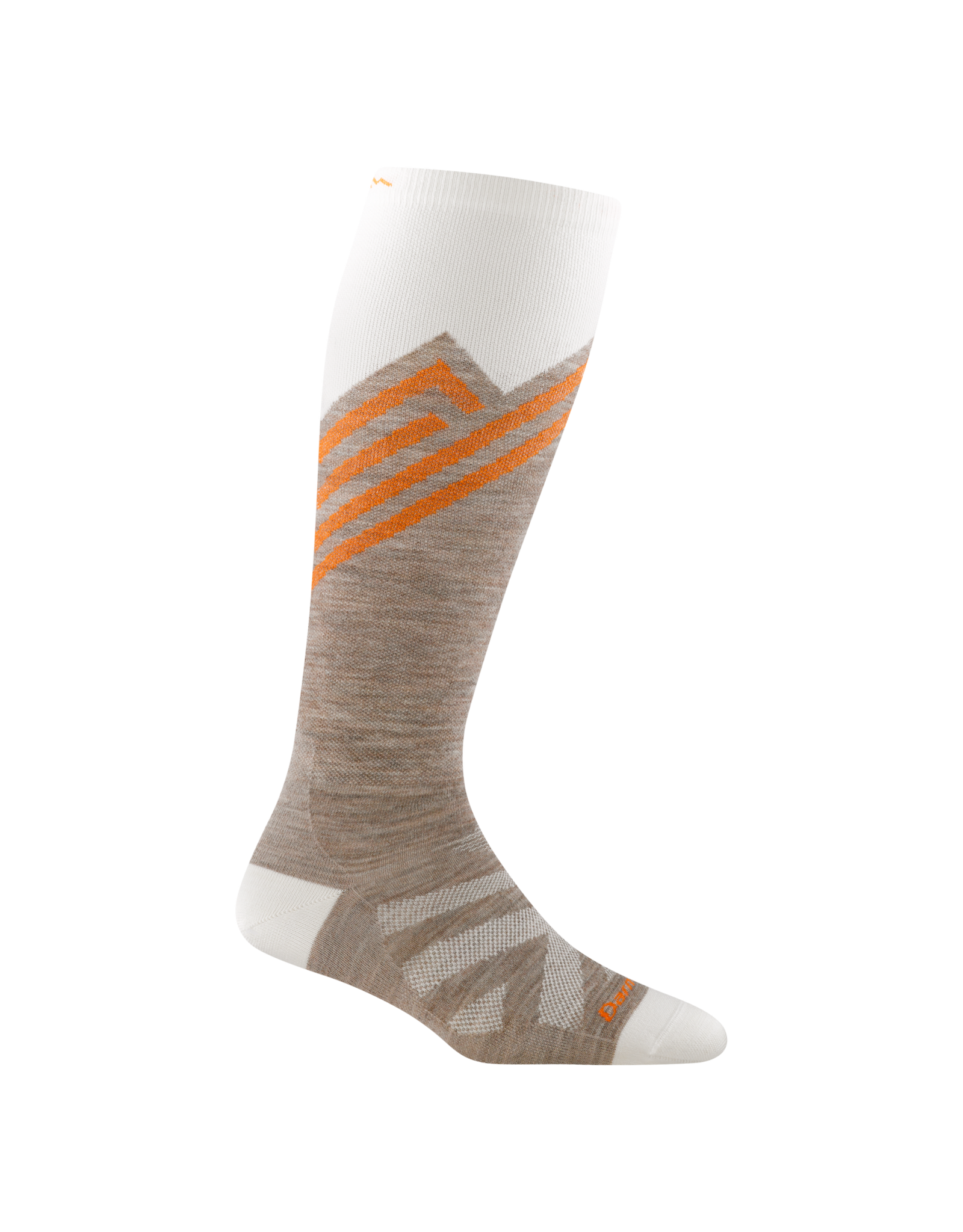 Darn Tough Socks Darn Tough Women's Snow Peaks RFL OTC Ultra-Lightweight Biscotti Small
