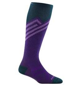 Darn Tough Socks Darn Tough Women's Snow Peaks RFL OTC Ultra-Lightweight Iris Small