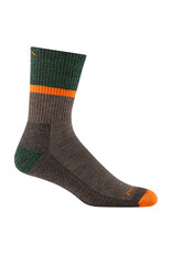 Darn Tough Socks Darn Tough Men's Hike/Trek Ranger Micro Crew Midweight with Cushion Brown Large