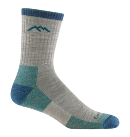 Darn Tough Socks Darn Tough Men's Hike/Trek Hiker Micro Crew Midweight with Cushion Rye Large