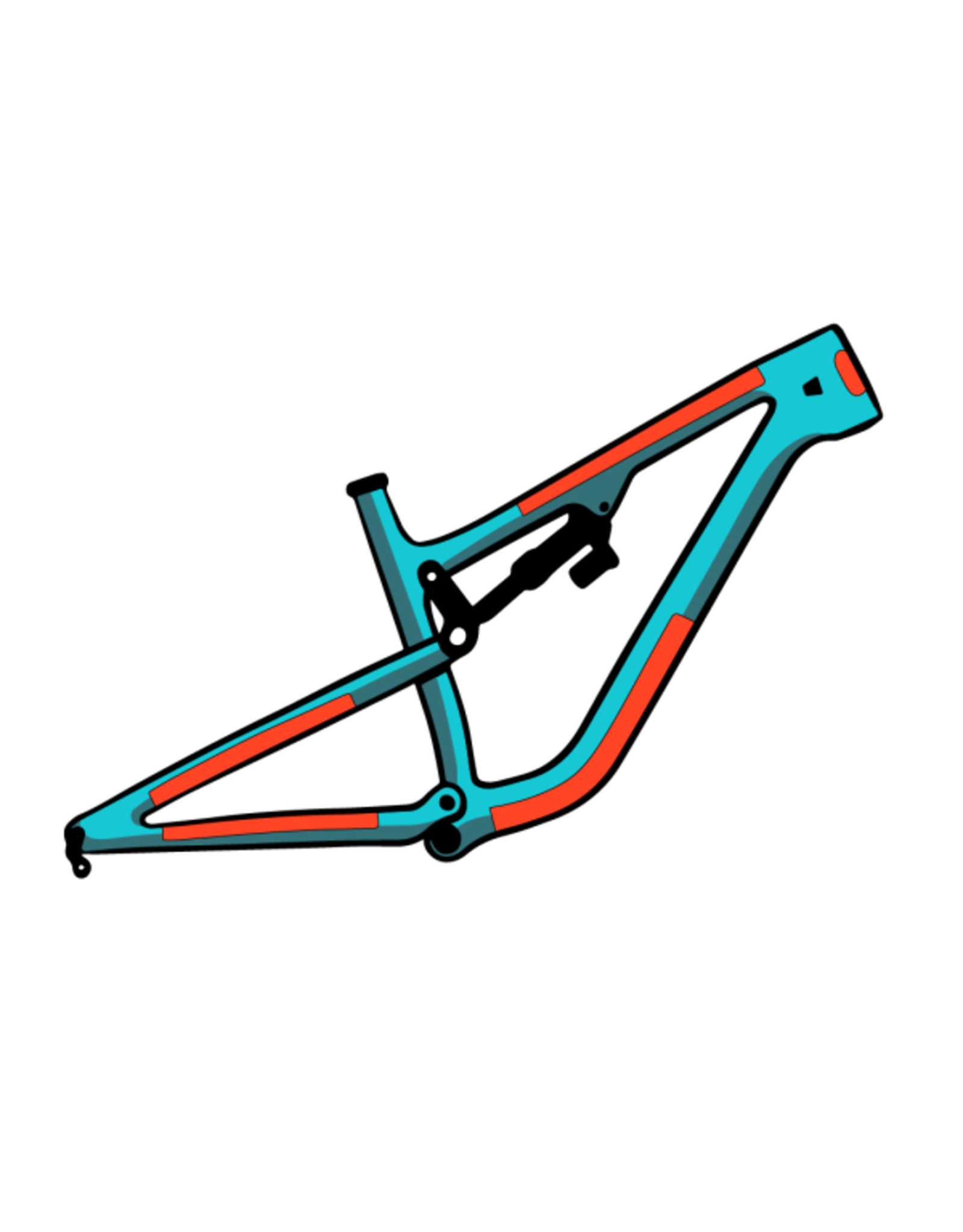 RideWrap RideWrap, Essential Frame Kit, Protective Wrap, Matte Clear