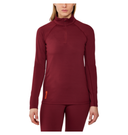 Kombi Kombi REDHEAT EXTREME ZIP TOP WOMEN-ROSEWOOD RED