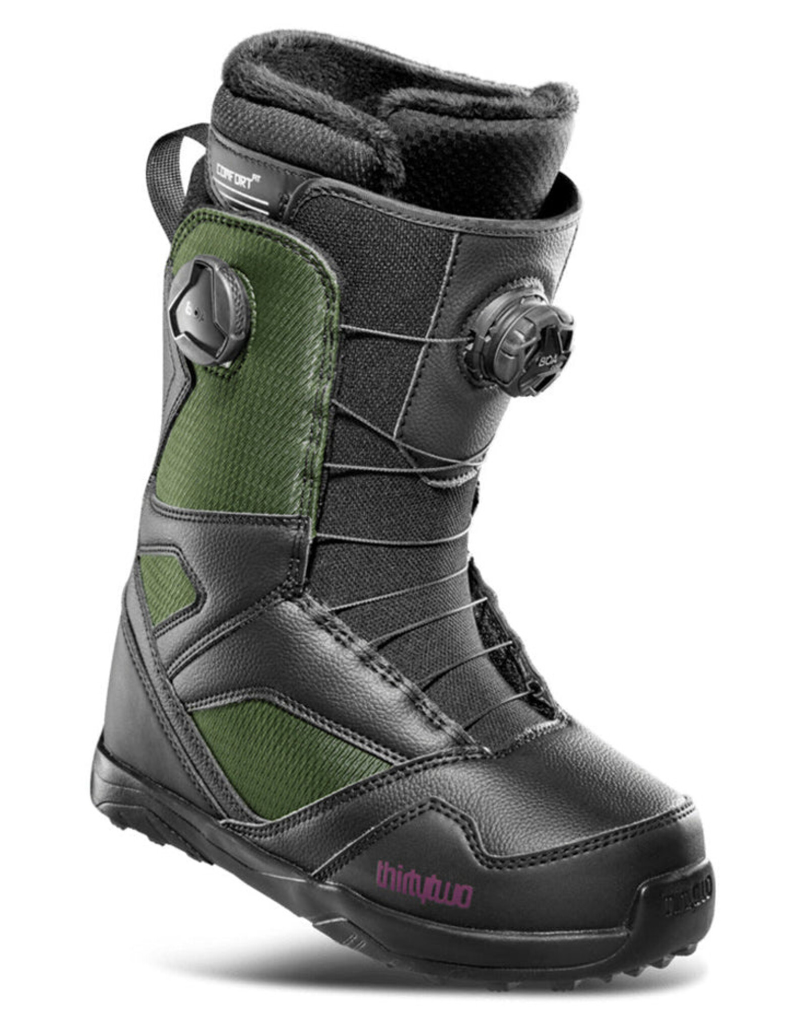 Thirty Two Thirtytwo W STW Double BOA Black/Green