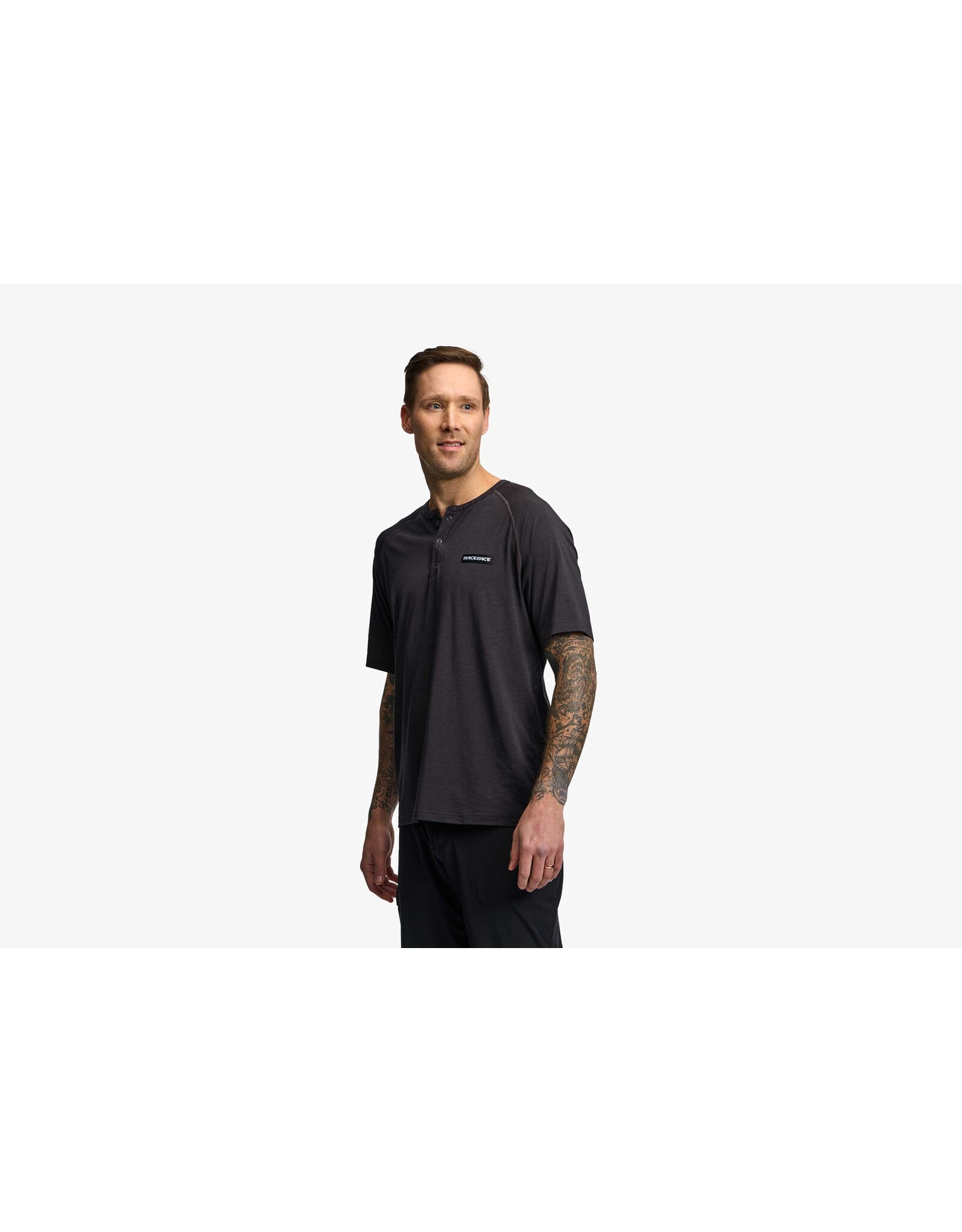 Race Face Race Face Overland LS Henley Dark Grey