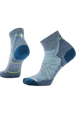 Smartwool Women's Run Zero Cushion Ankle Socks PEWTER BLUE M