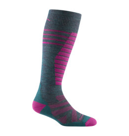 Darn Tough Darn Tough W's Edge OTC MW w/ Cush w/ Padded Shin Teal 8013 S