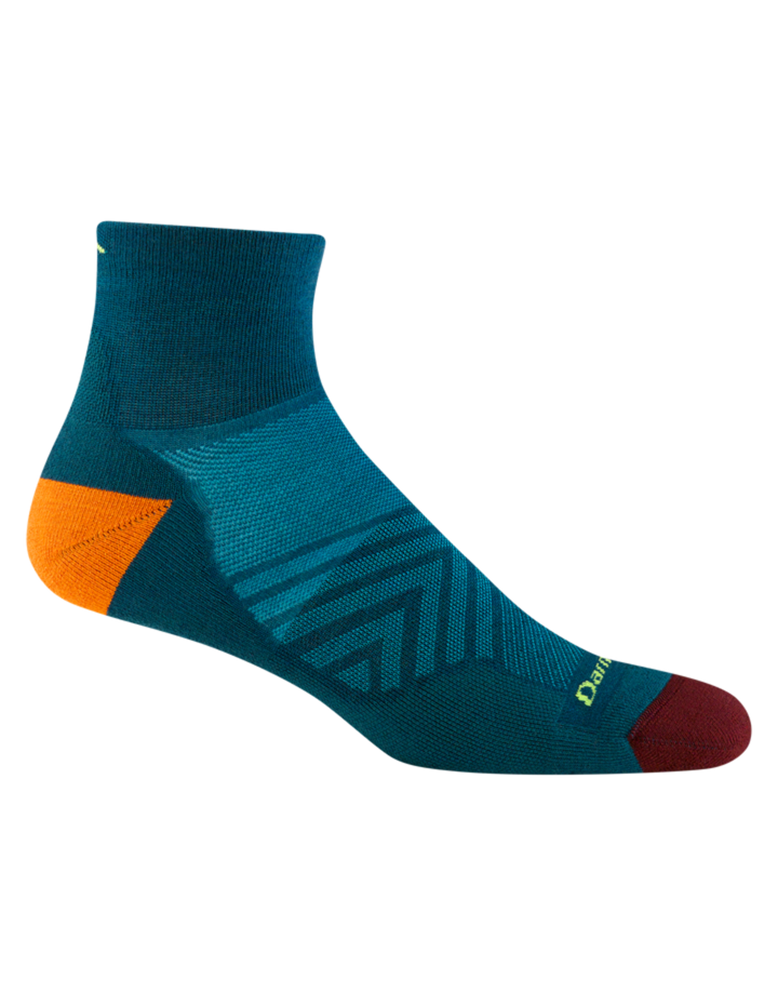 Darn Tough Darn Tough M's Run 1/4 Ultra-LW w/ Cush Dark Teal 1040 L