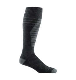 Darn Tough Darn Tough Mens Edge OTC Midweight with Cushion w/ Padded Shin Charcoal