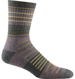 Darn Tough Darn Tough Mens Highline Micro Crew Midweight with Cushion Taupe