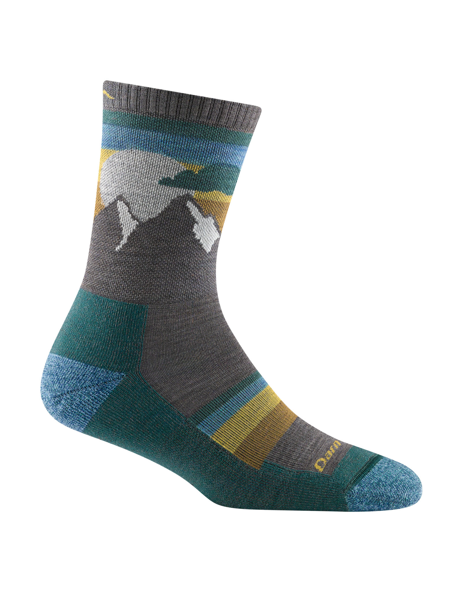 Darn Tough Darn Tough Womens Sunset Ledge Micro Crew Lightweight with Cushion Taupe