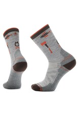 Smartwool Smartwool Hike Light Cushion Camp Gear Crew Socks LIGHT GRAY L